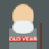 Portrait of Old Man Year
