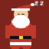Portrait of Lost Santa