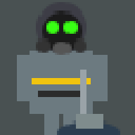 A dark silhouette
